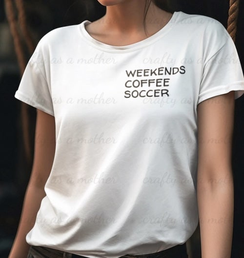 Soccer Coffee Weekends Tee