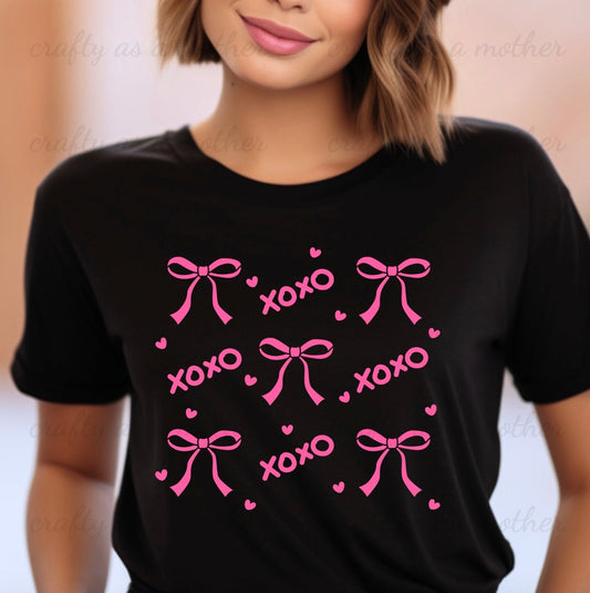 XOXO Bow Tee