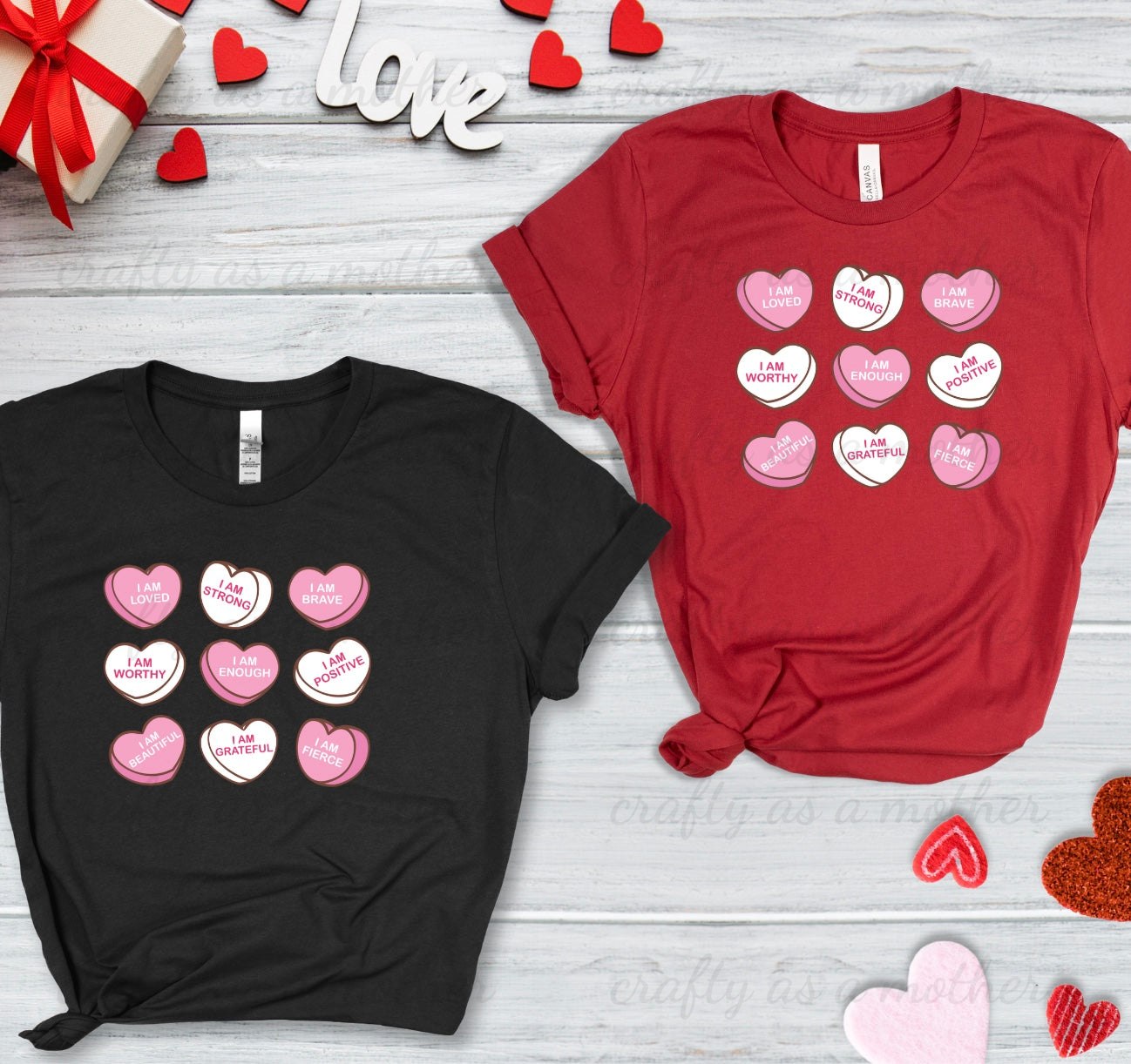 Conversation Hearts Tee