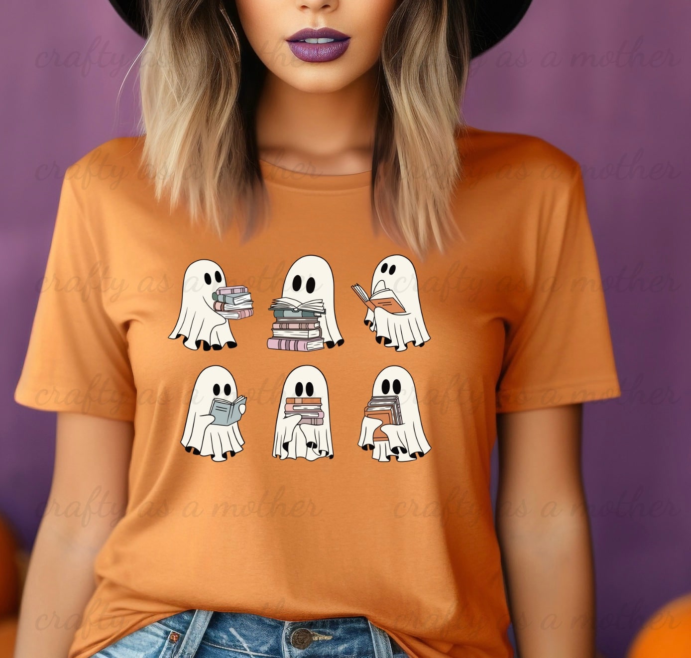 Ghosts & Books Tee