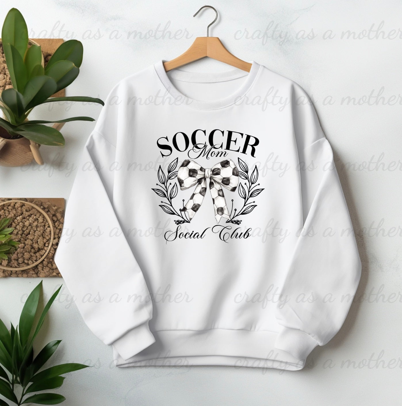 Soccer Mom Social Club Coquette Sweatshirt