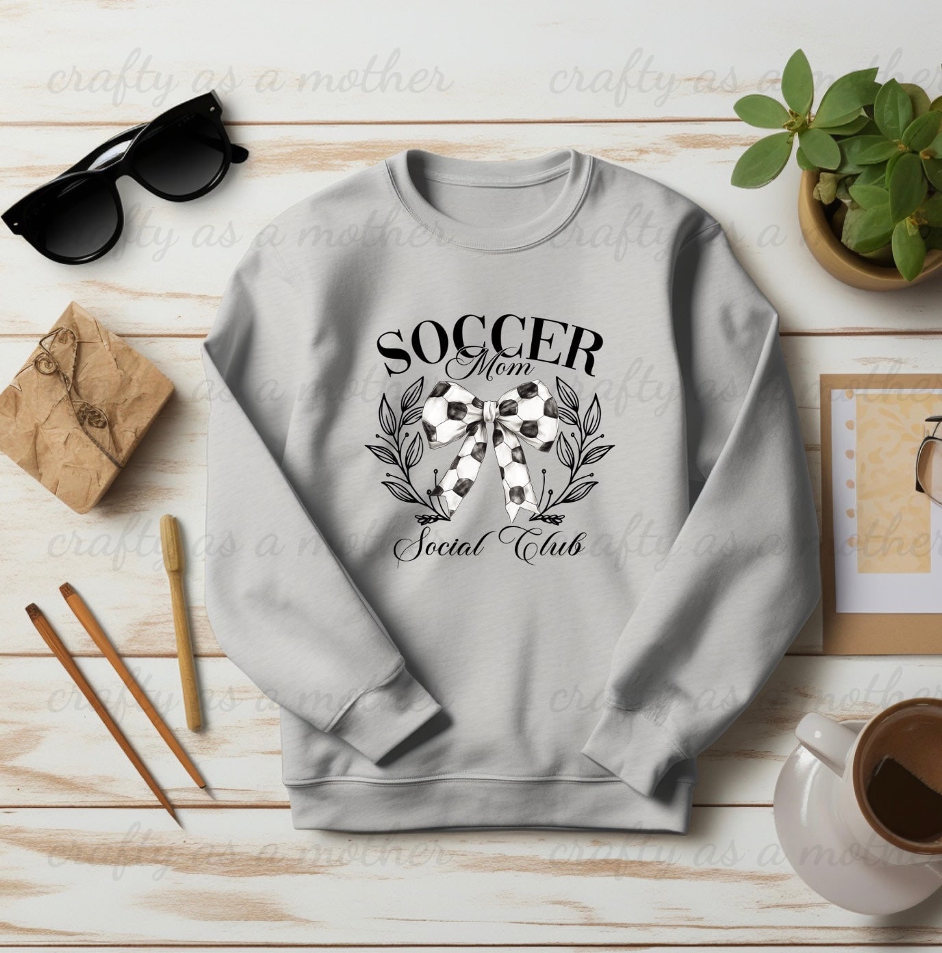 Soccer Mom Social Club Coquette Sweatshirt
