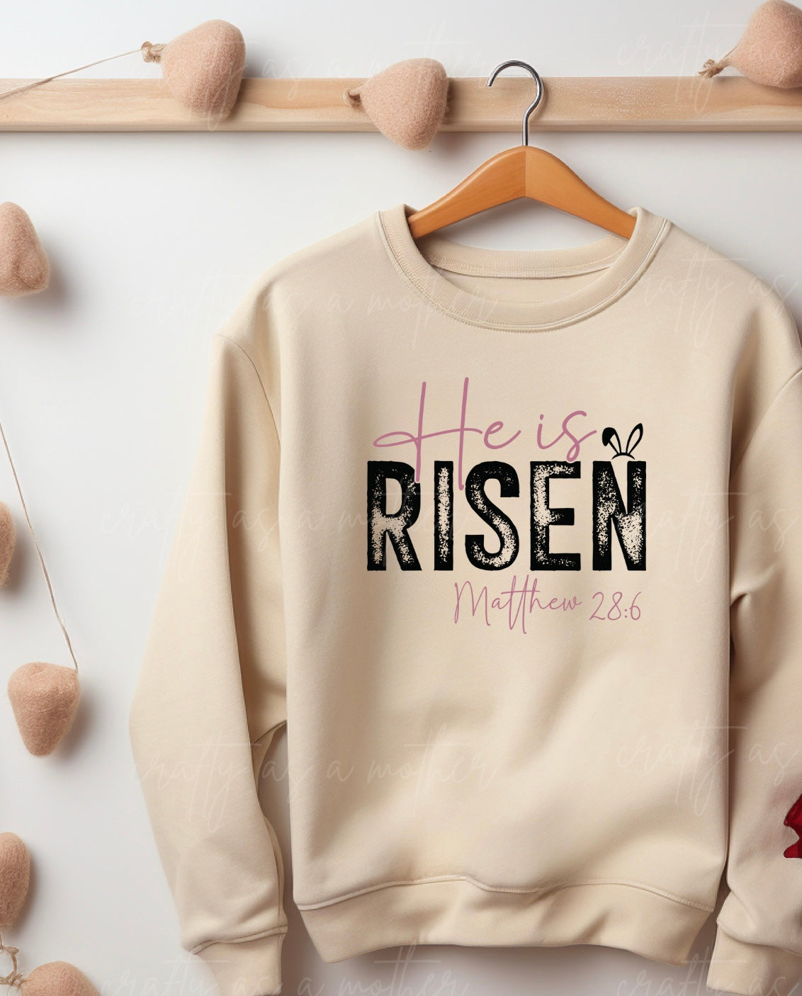 He Is Risen Sweatshirt