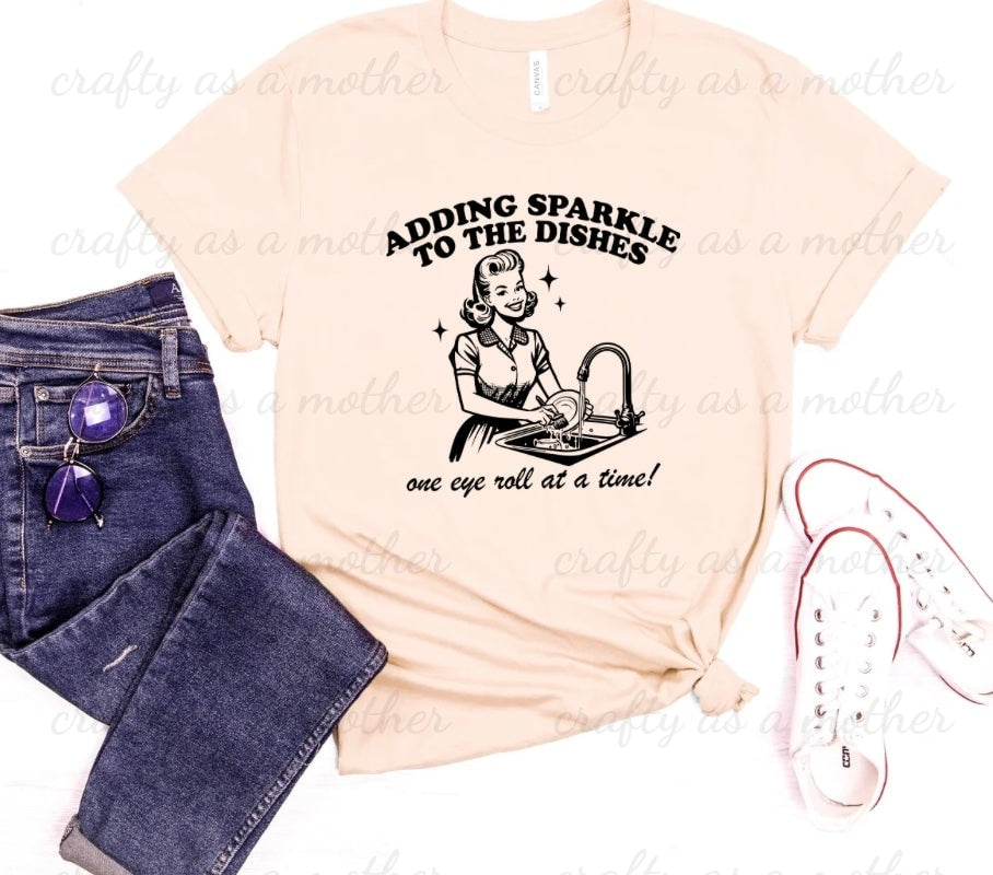 Adding Sparkle to the Dishes Tee