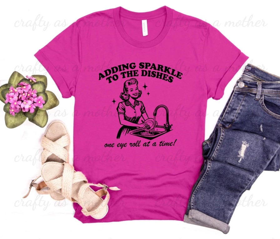 Adding Sparkle to the Dishes Tee