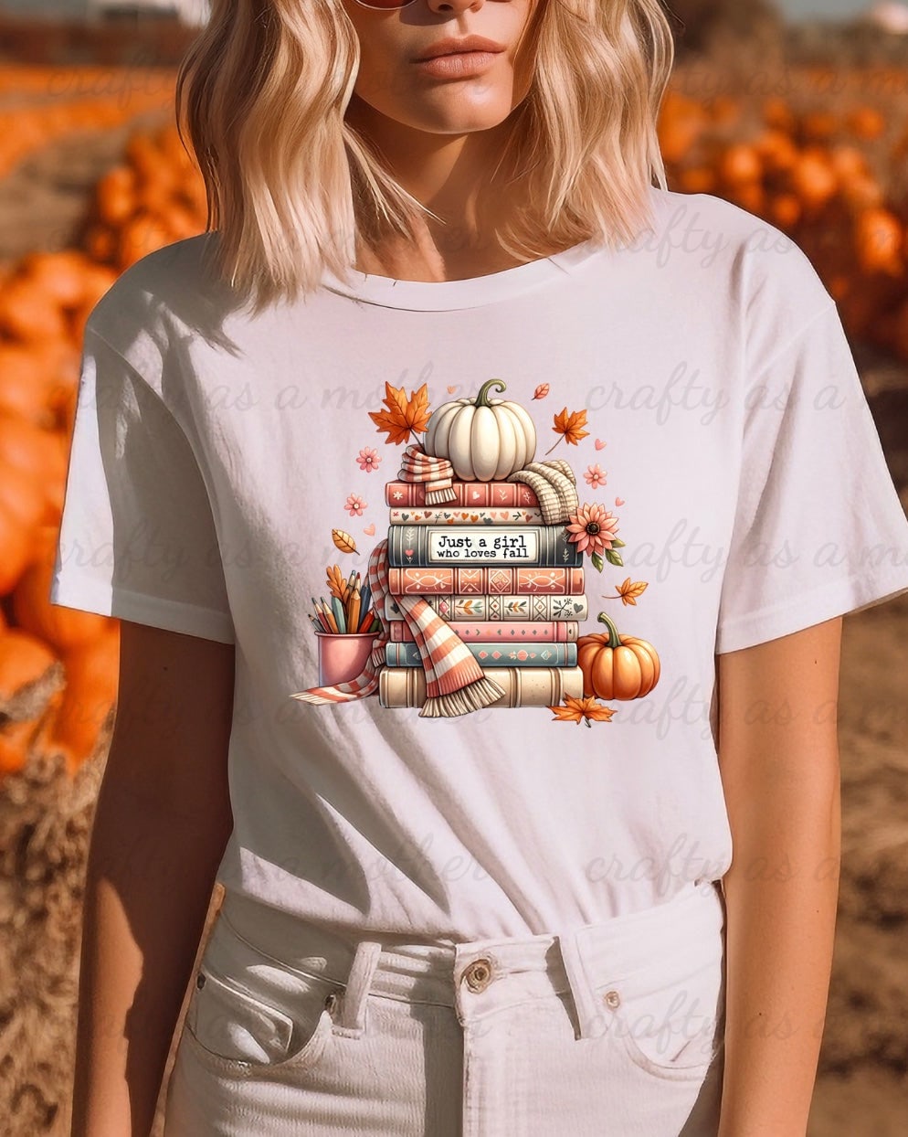 Just a Girl Who Loves Fall Tee