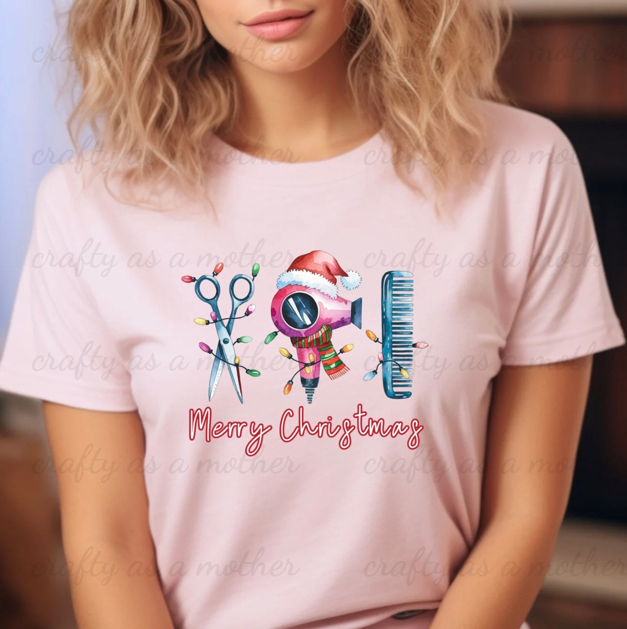 Hair Stylist Xmas Tee
