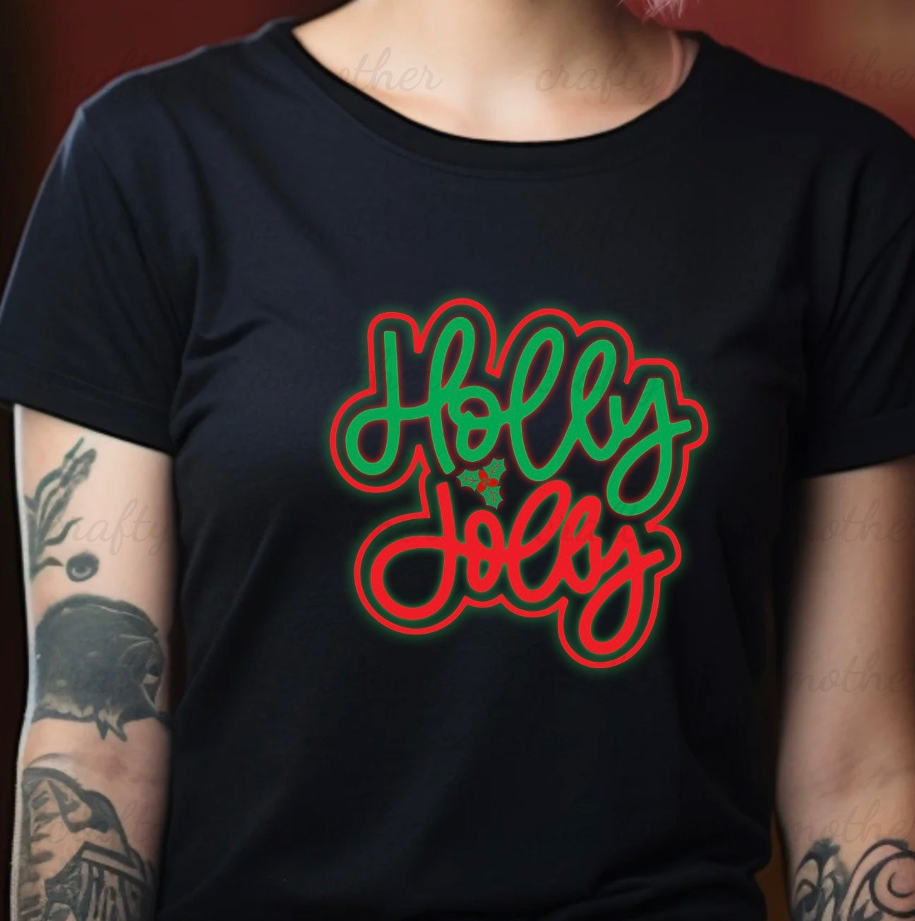 Holly Jolly Neon Tee