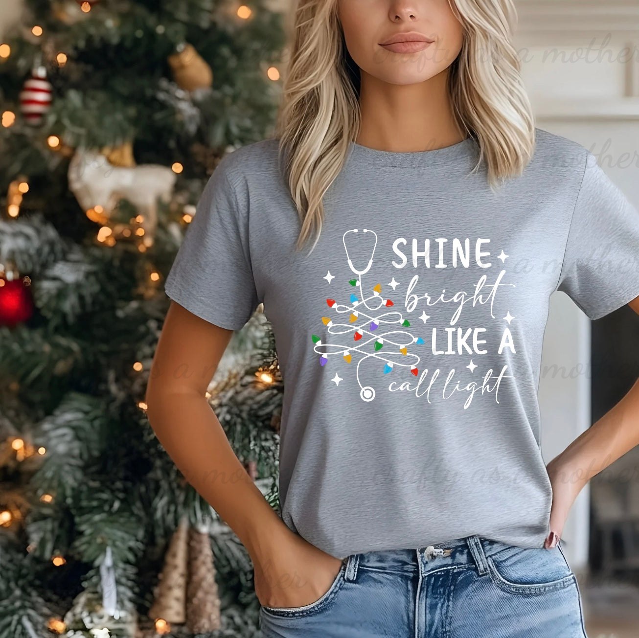 Shine Bright Like a Call Light Tee