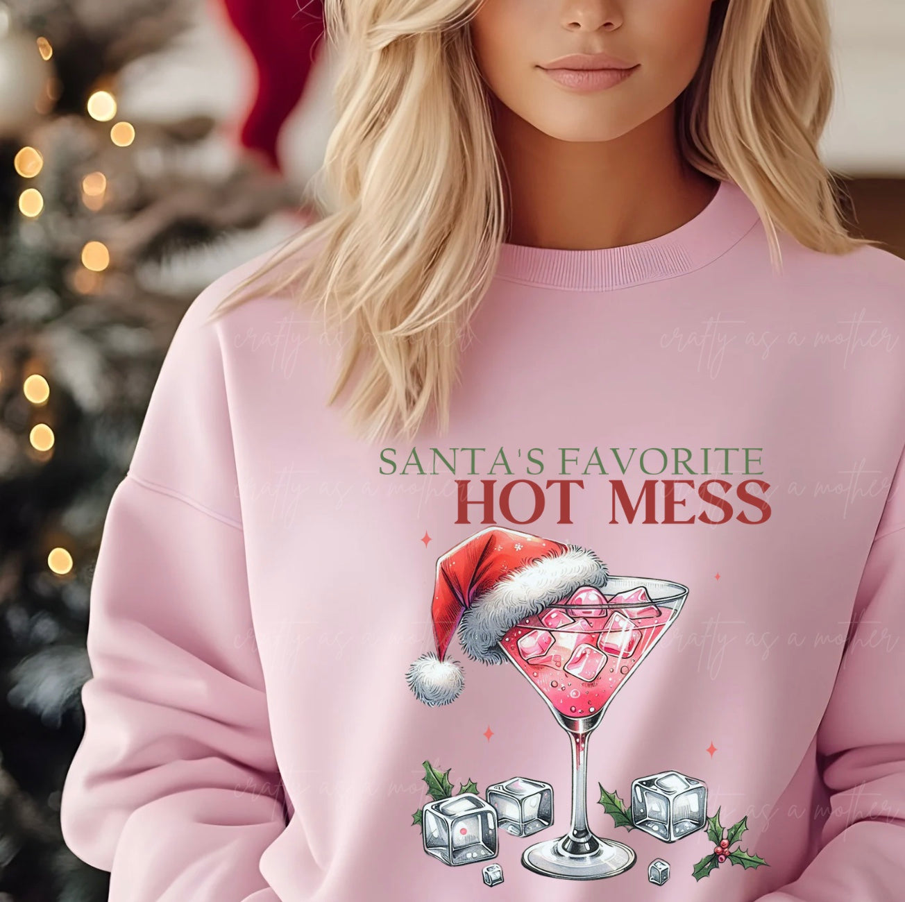 Santa's Favorite Hot Mess Sweatshirt