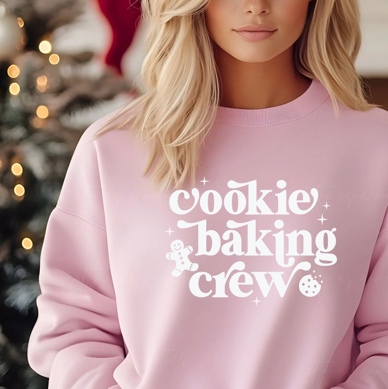 Cookie Baking Crew Sweatshirt