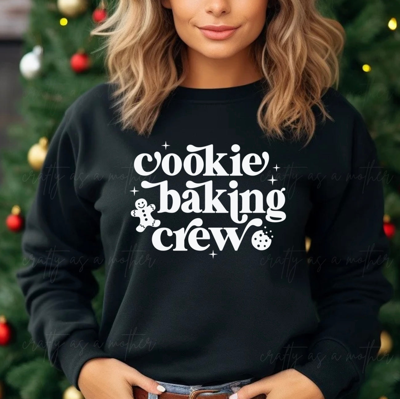 Cookie Baking Crew Sweatshirt