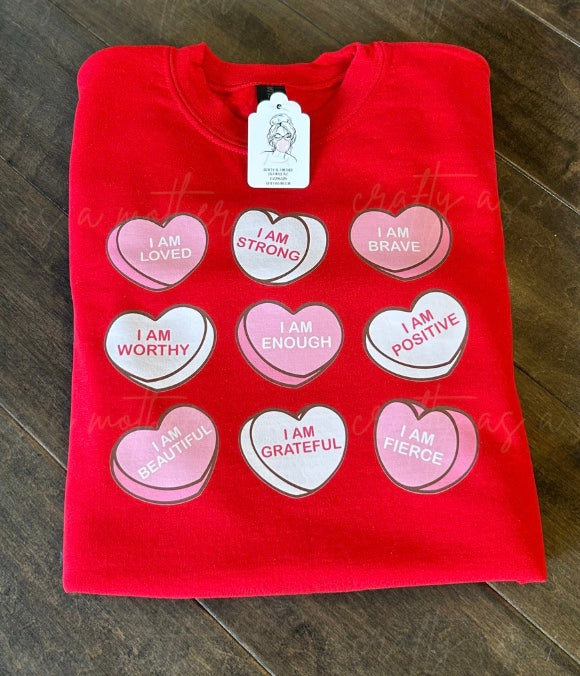 Conversation Hearts Tee