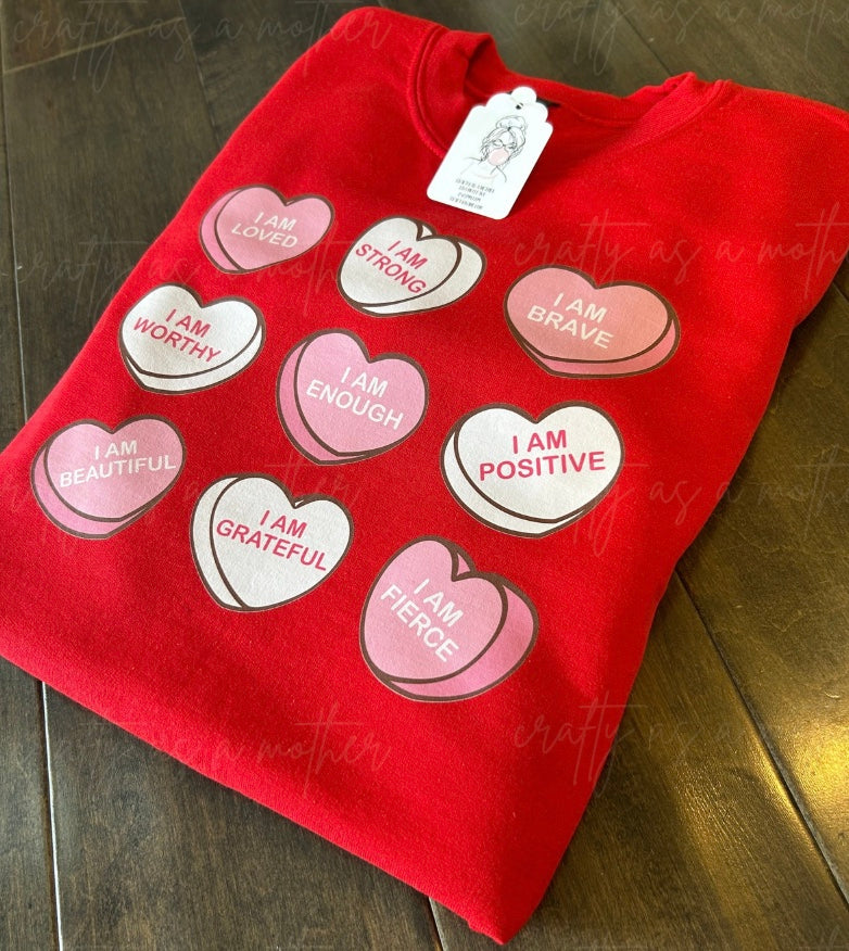 Conversation Hearts Tee