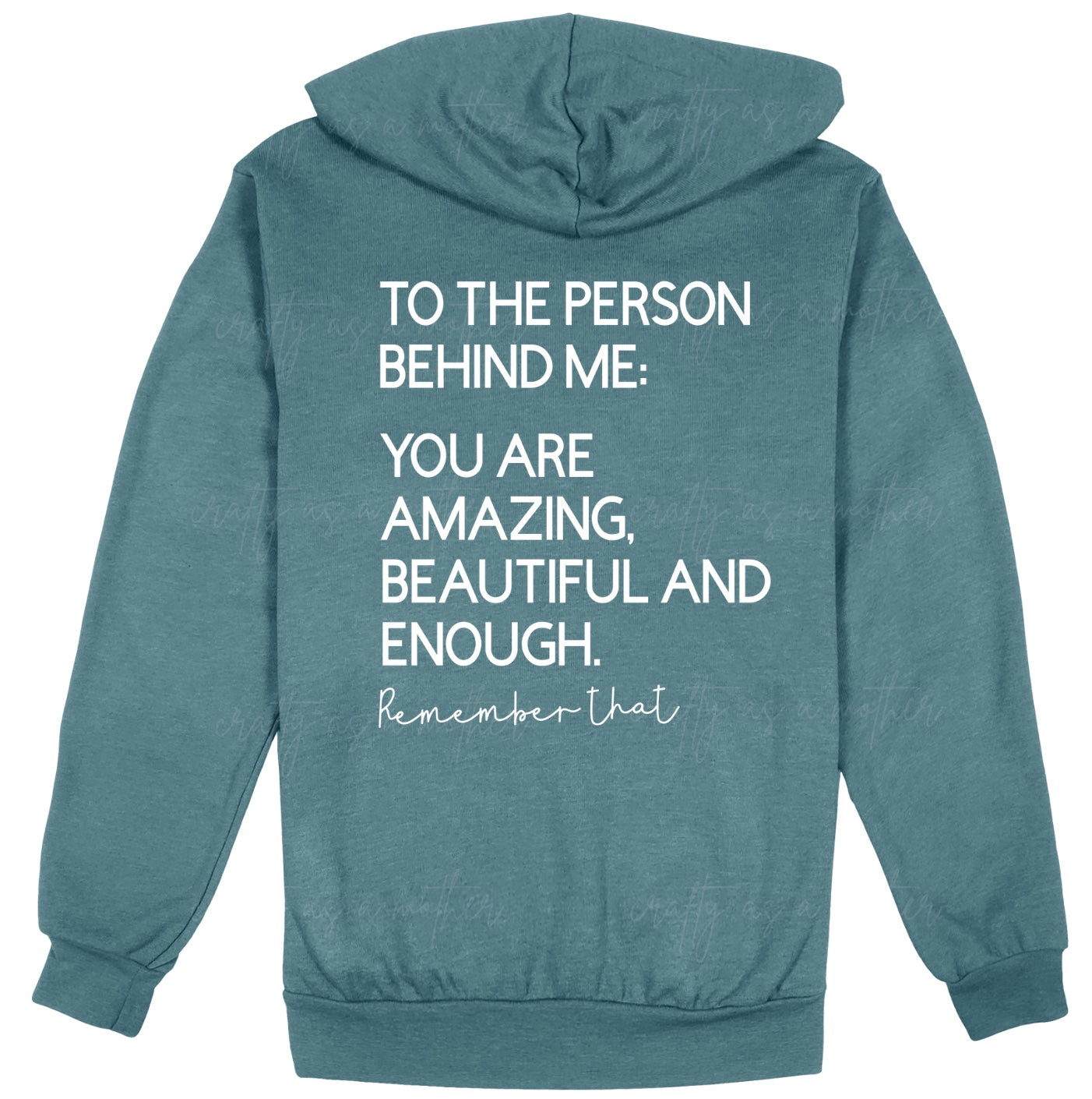 You Matter Double Sided Hoodie