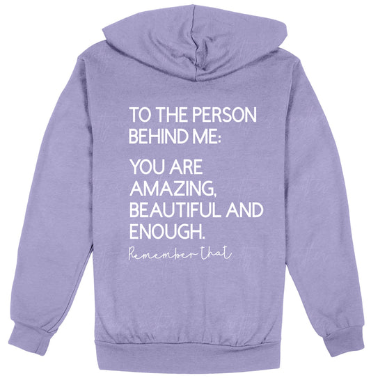 You Matter Double Sided Hoodie