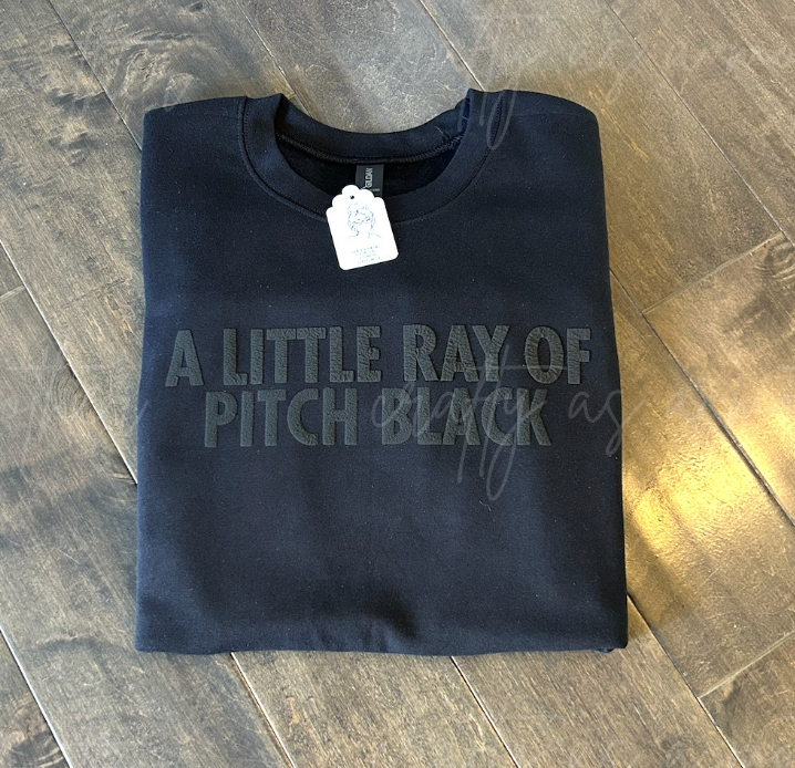 A Little Ray of Pitch Black