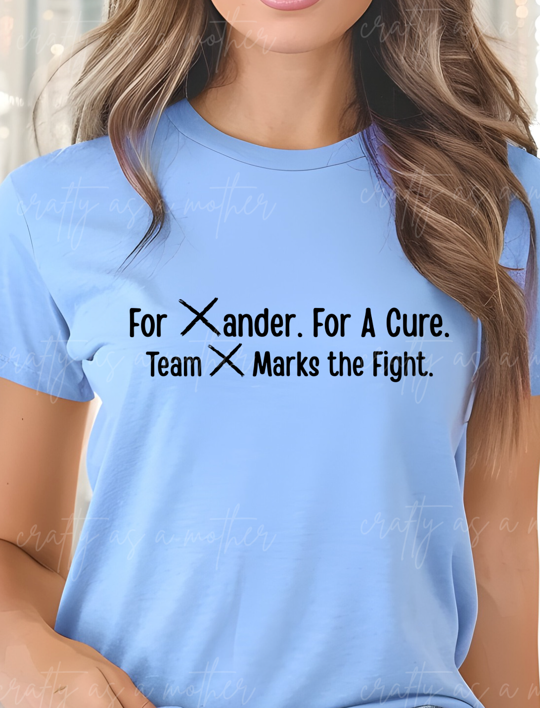 Xander T1D Walk Shirts - X Marks the Fight - Adult