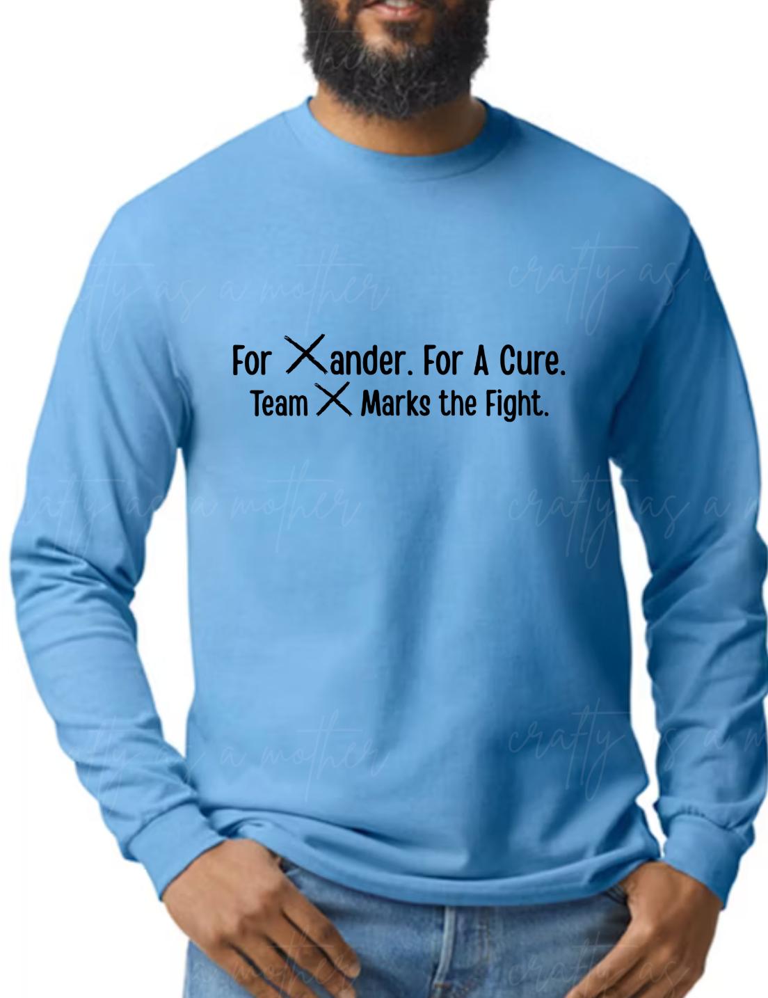 Xander T1D Walk Shirts - X Marks the Fight - Adult