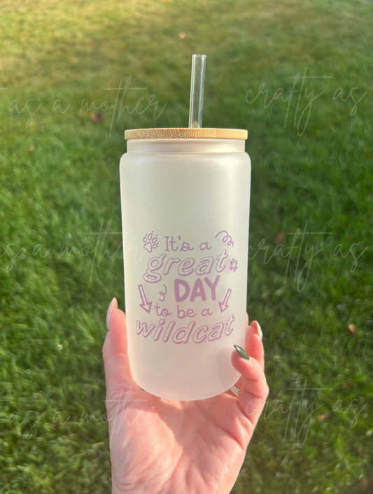 Wildcat Glass Tumbler