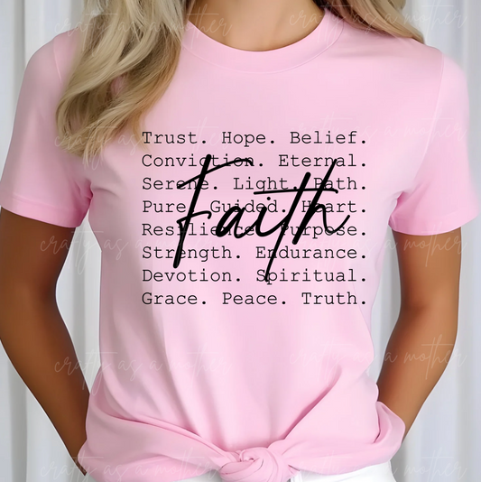 All Things Faith Tee