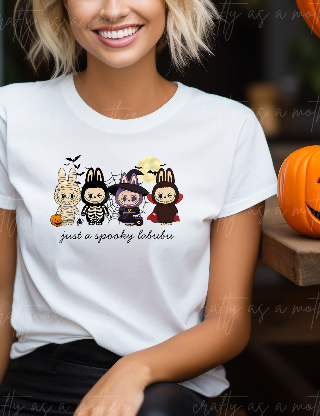 Just A Spooky Labubu Tee