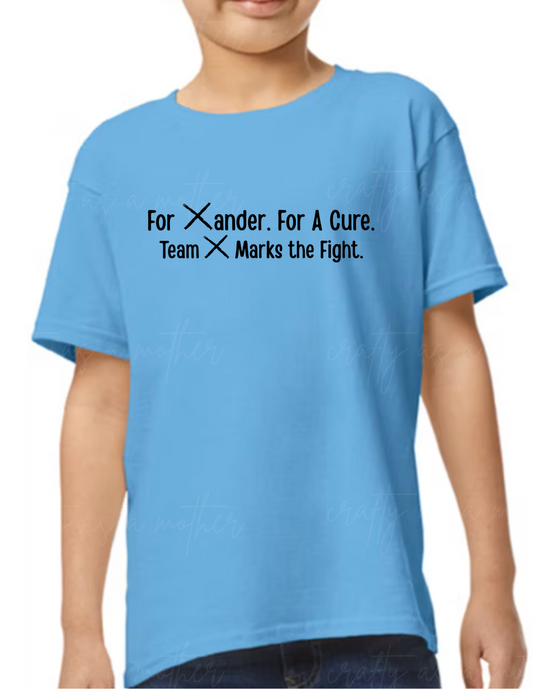 Xander T1D Walk Shirts - X Marks the Fight - Youth