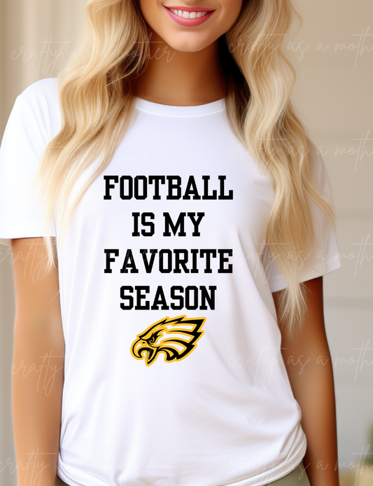 Football is My Favorite Season Tee