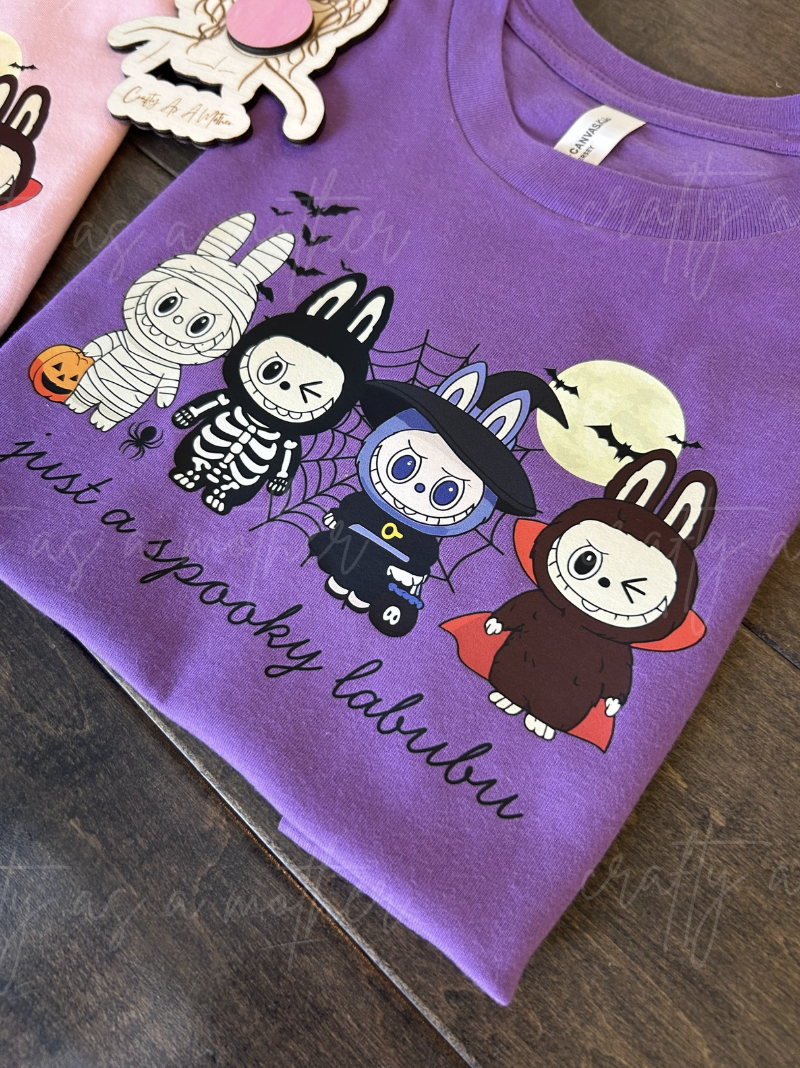 Just A Spooky Labubu Tee Youth