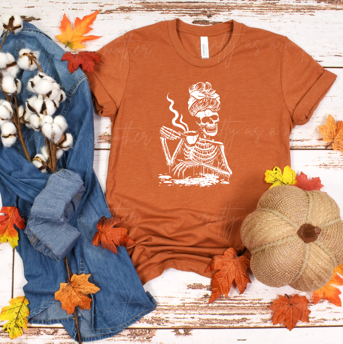 Skeleton Coffee Tee