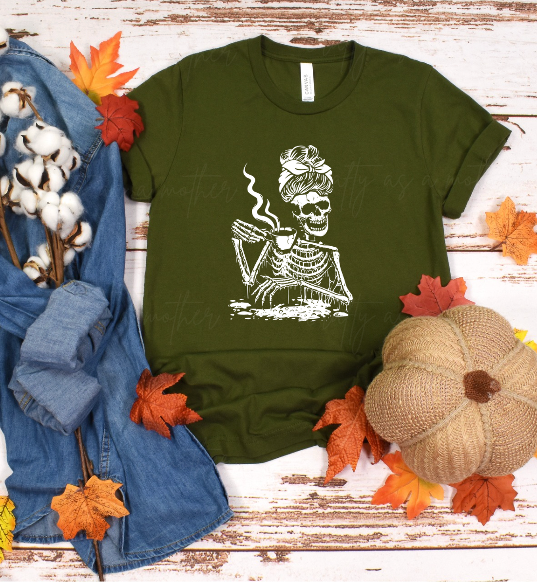 Skeleton Coffee Tee
