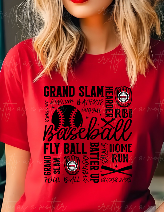 SAA Baseball Vocab - Adult