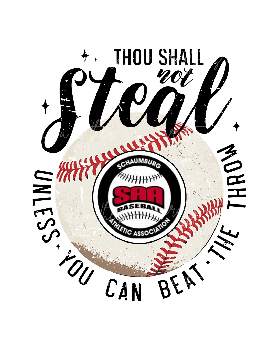 SAA Thou Shall Not Steal - Adult