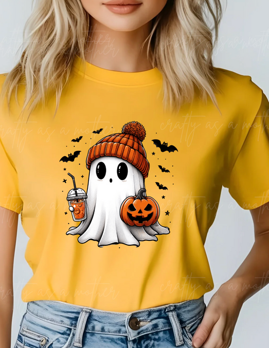 Ghost with Drink Tee