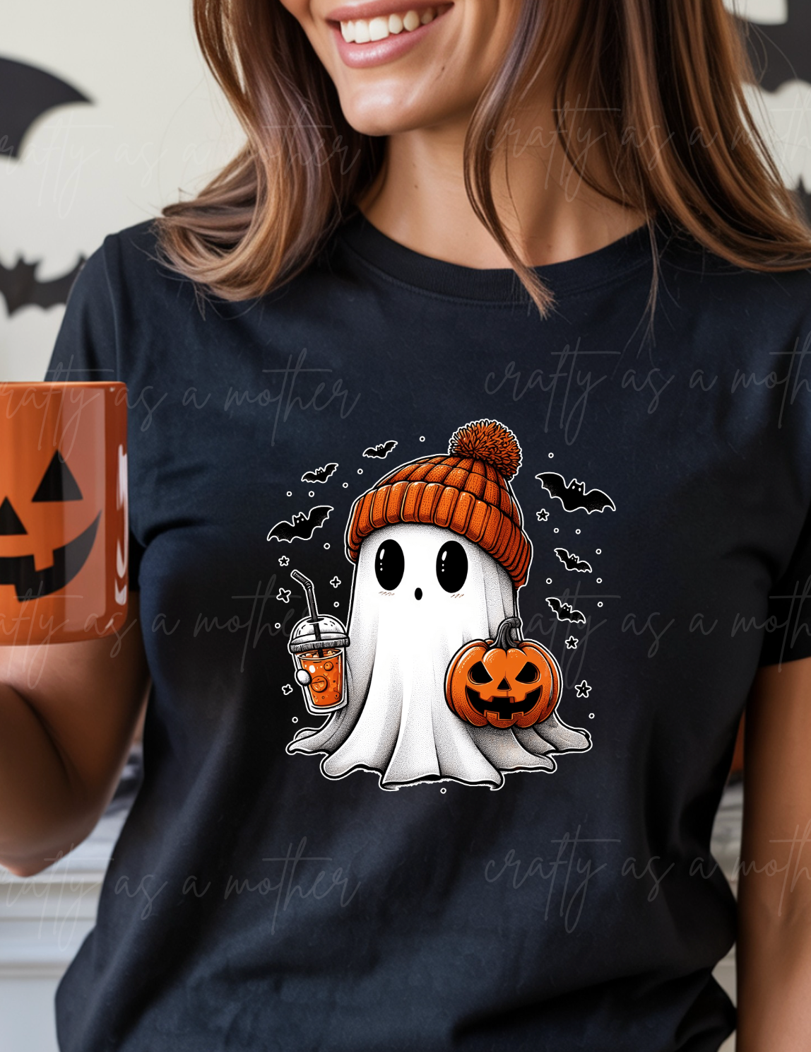 Ghost with Drink Tee