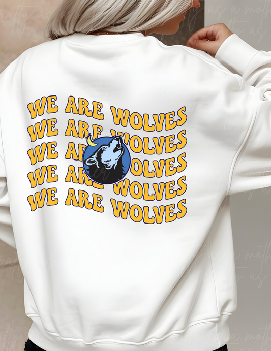 Double Sided Wolves - Adult