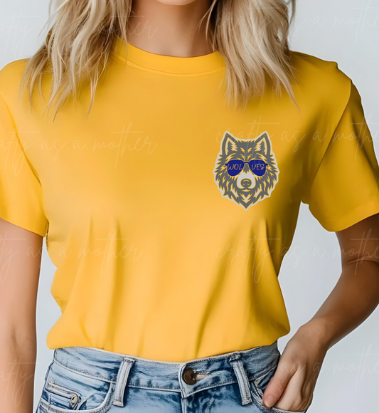 Wolves Sunglasses - Adult
