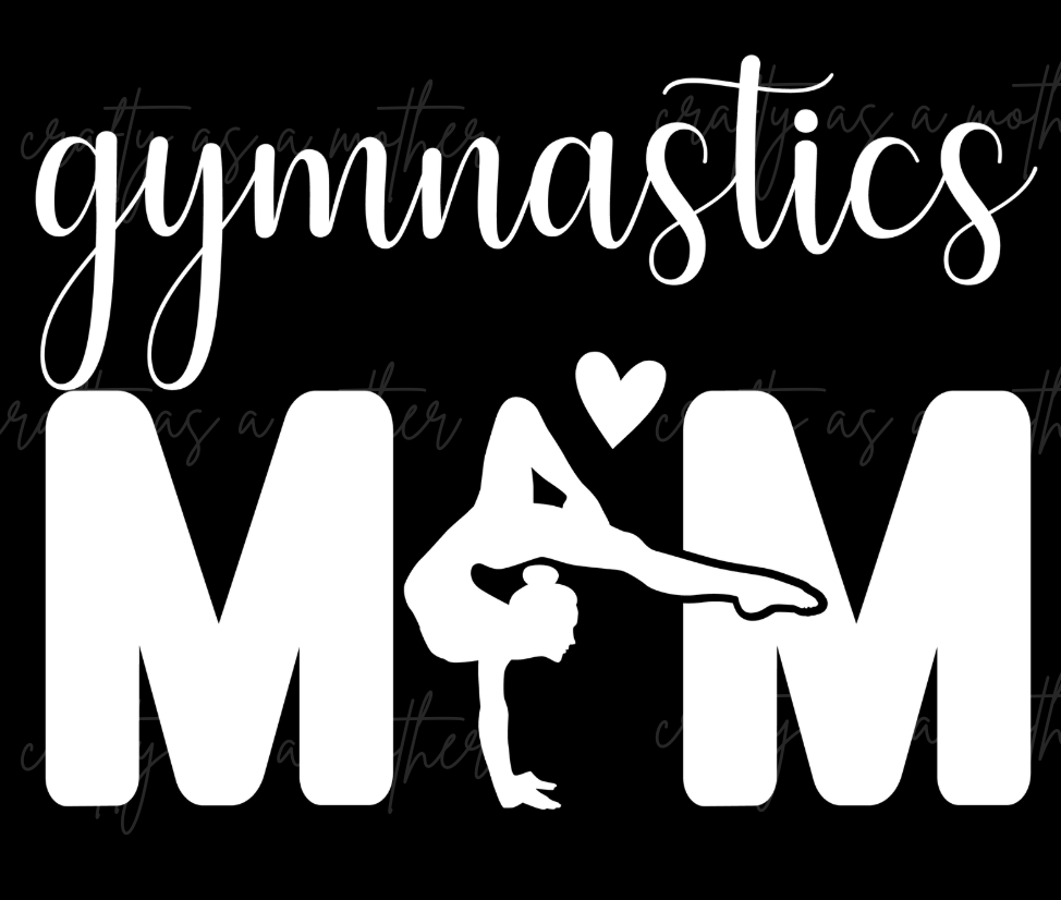 Gymnastics Mom with Optional Personalization