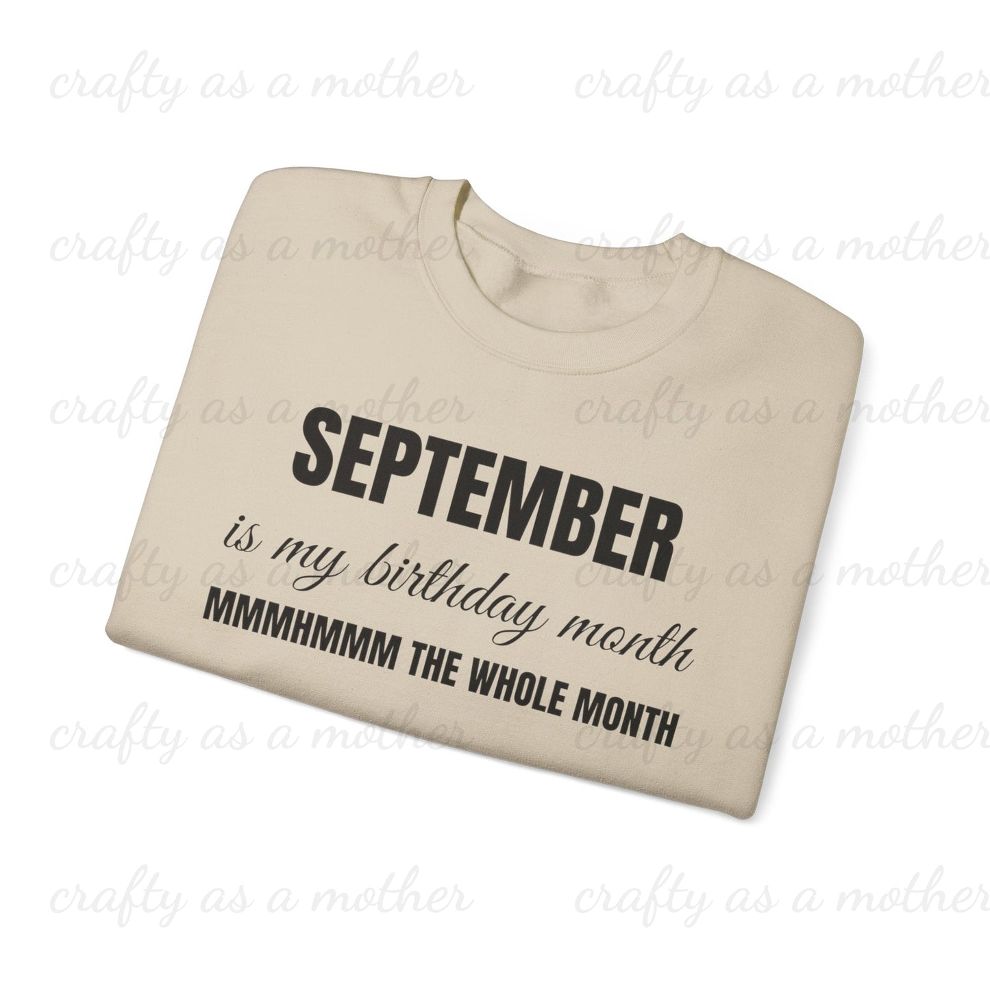 Birthday Month Sweatshirt - September