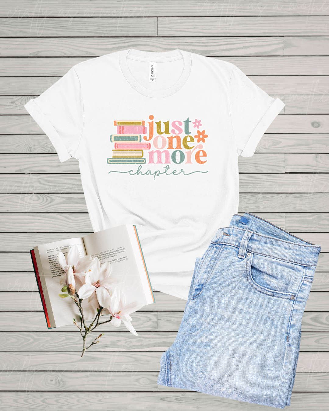 Just One More Chapter Tee