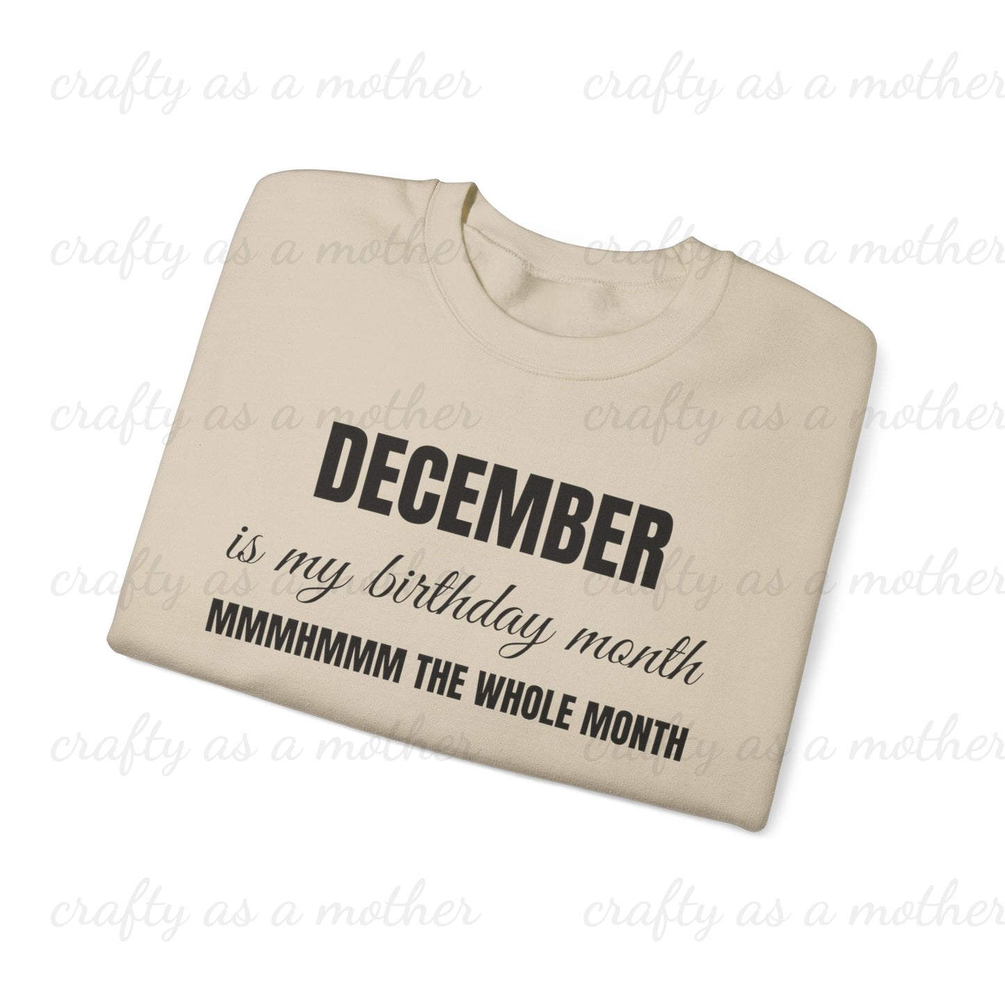 Birthday Month Sweatshirt - December