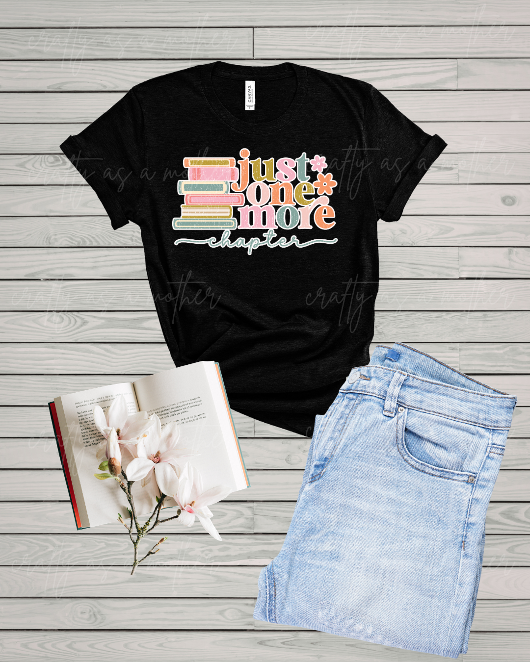 Just One More Chapter Tee