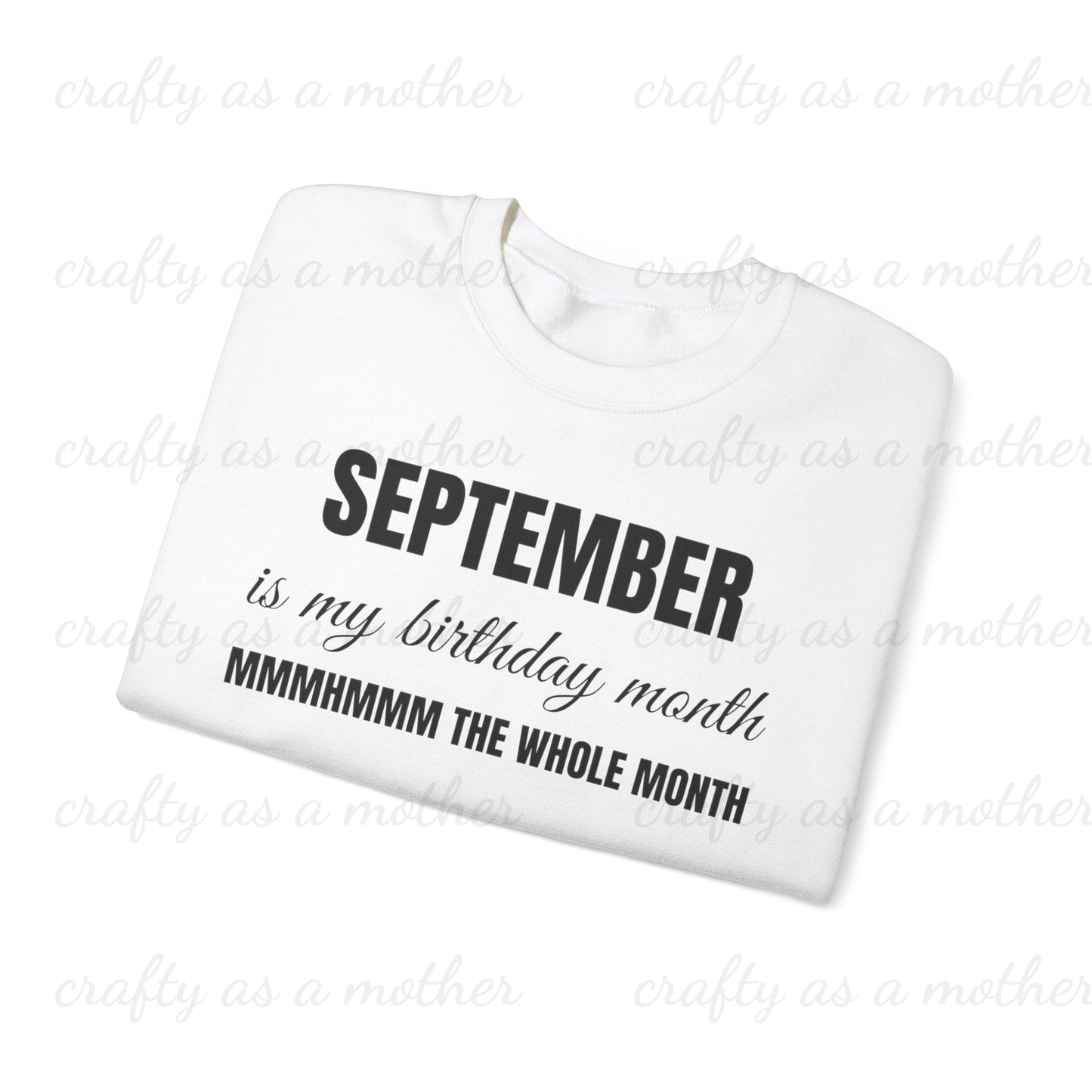 Birthday Month Sweatshirt - September