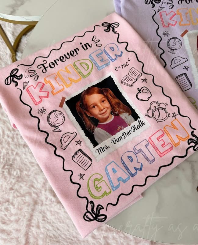 Forever In Tee (Insert Grade) - Personalized with Photo