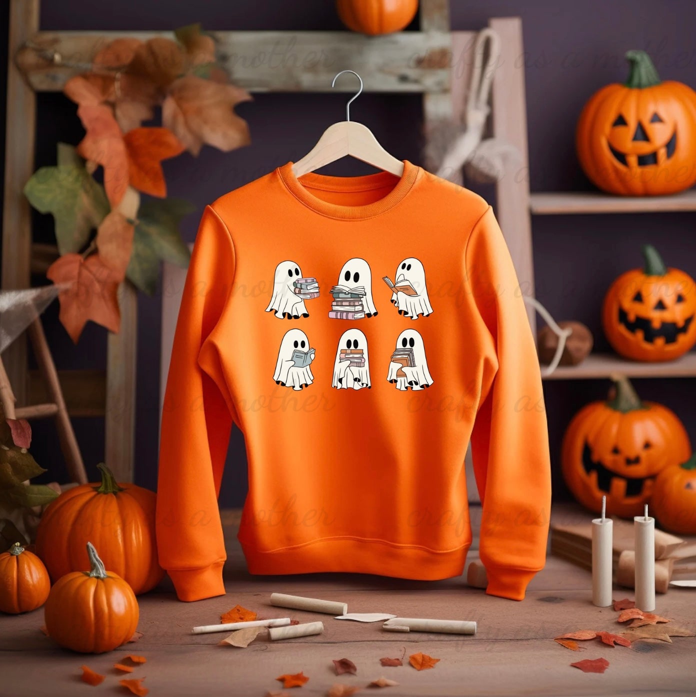 Ghosts & Books Sweatshirt