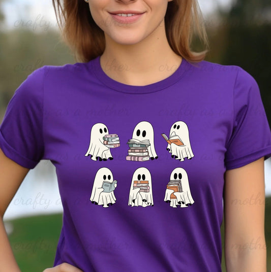 Ghosts & Books Tee