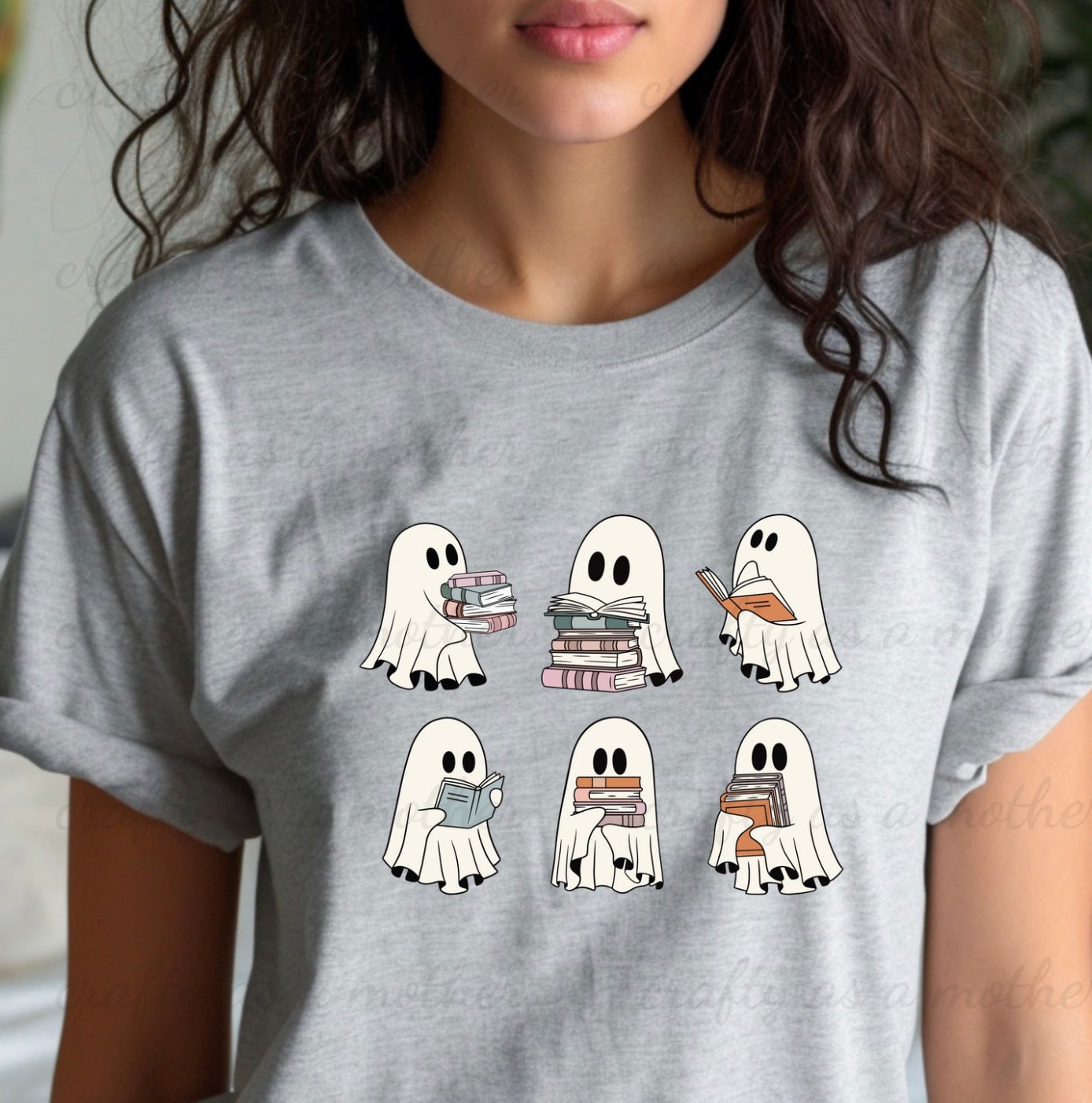 Ghosts & Books Tee