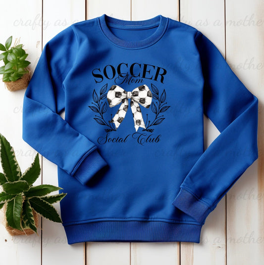 Soccer Mom Social Club Coquette Sweatshirt