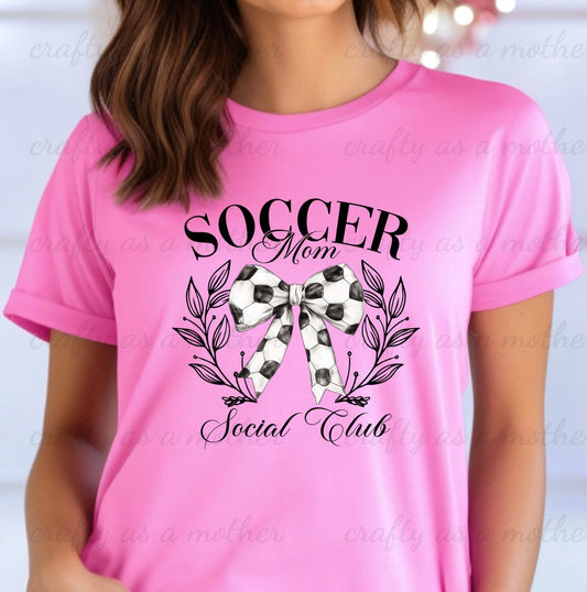 Soccer Mom Social Club Coquette Tee