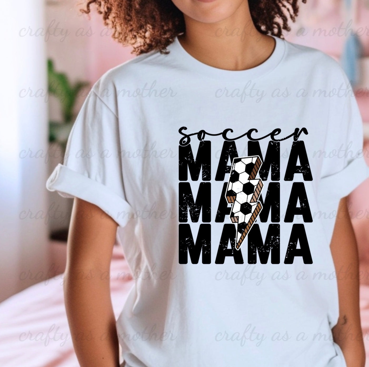 Soccer Mama Lightning Bolt Tee